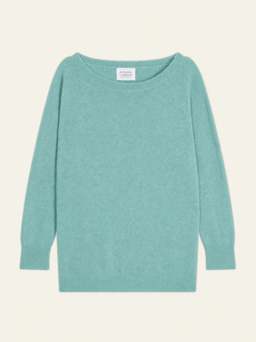 GOLÉON pull chauve souris vert chiné