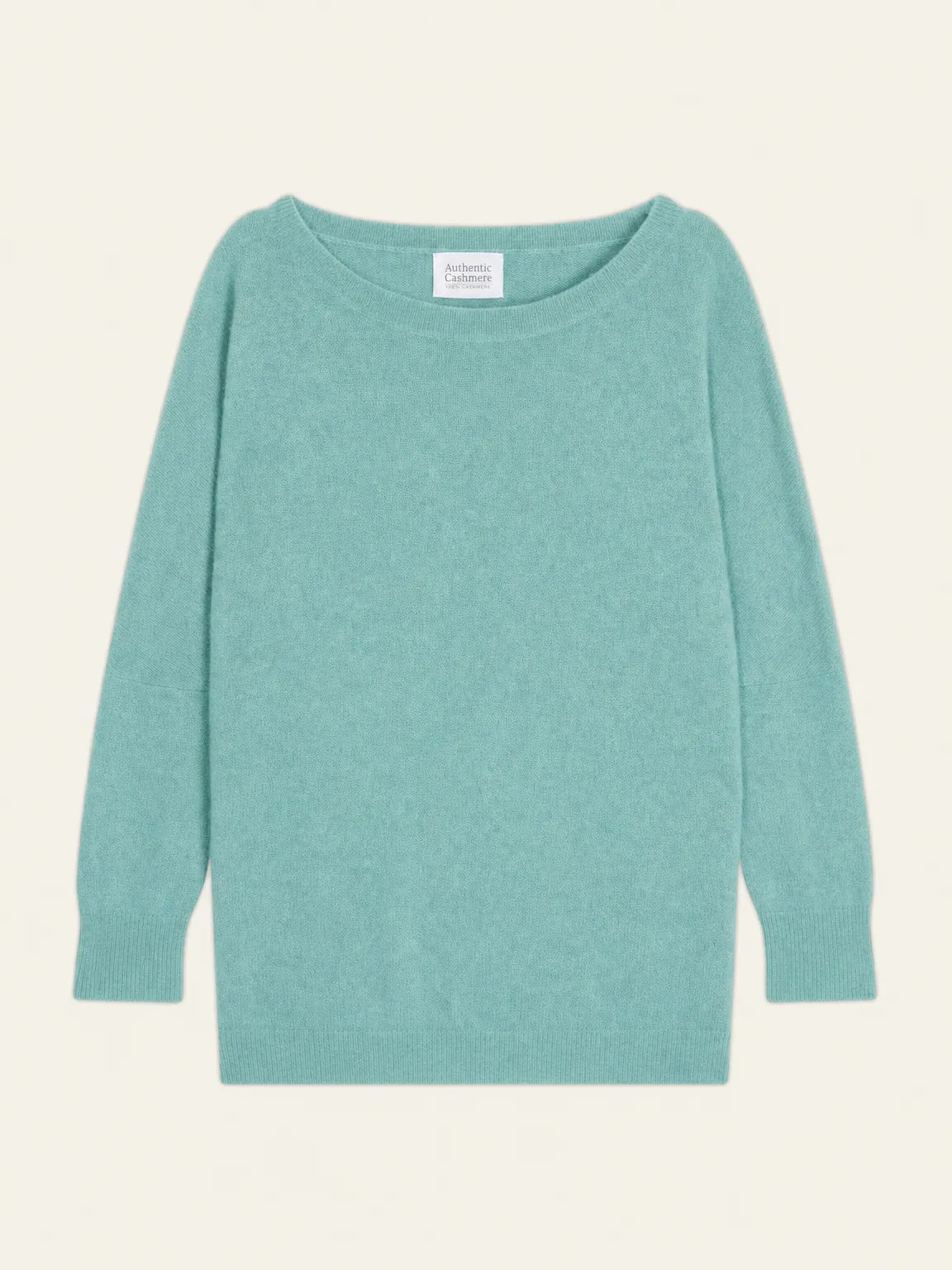 GOLÉON pull chauve souris vert chiné