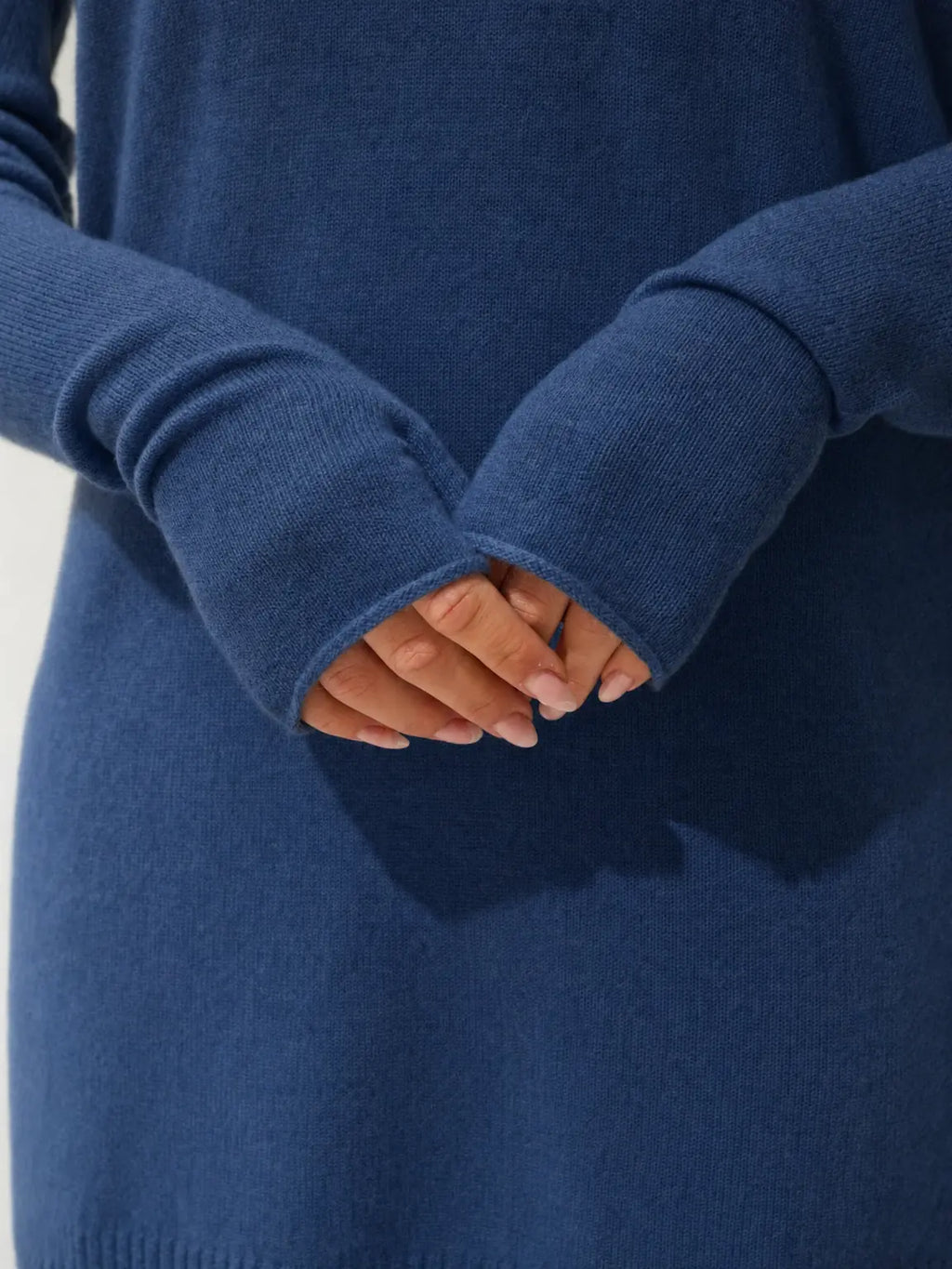 SERRE Fingerless Gloves Heather Ocean
