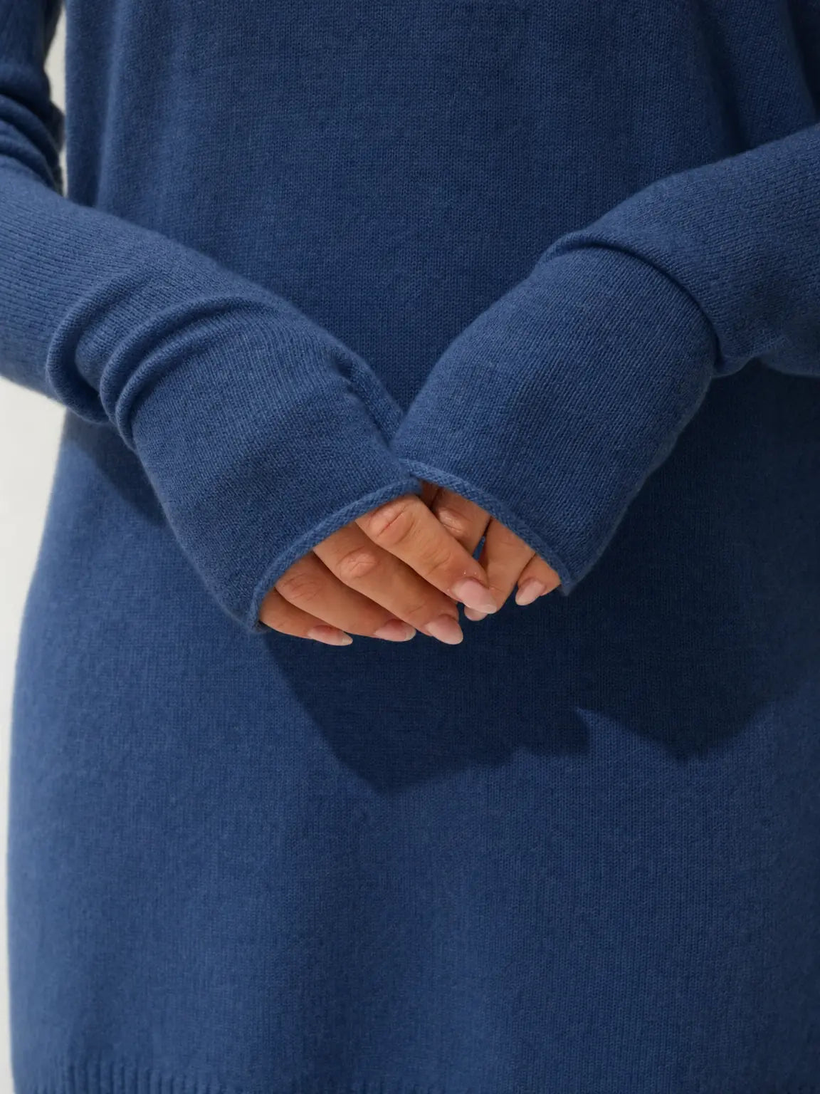 SERRE Fingerless Gloves Heather Ocean