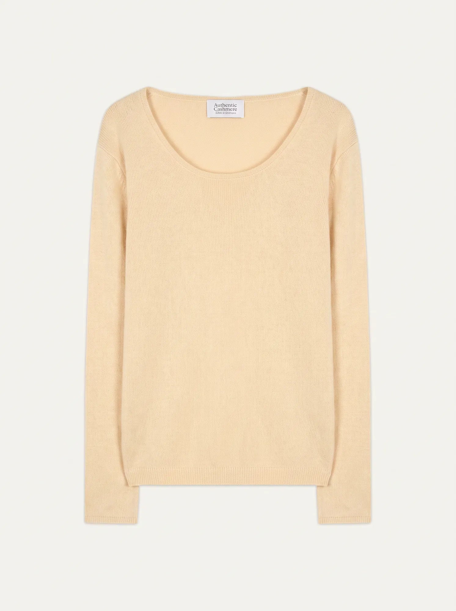 LANFON sweater crew neck lemonade