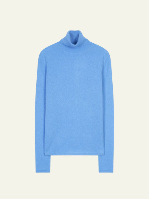 BISE sweater turtleneck baby blue