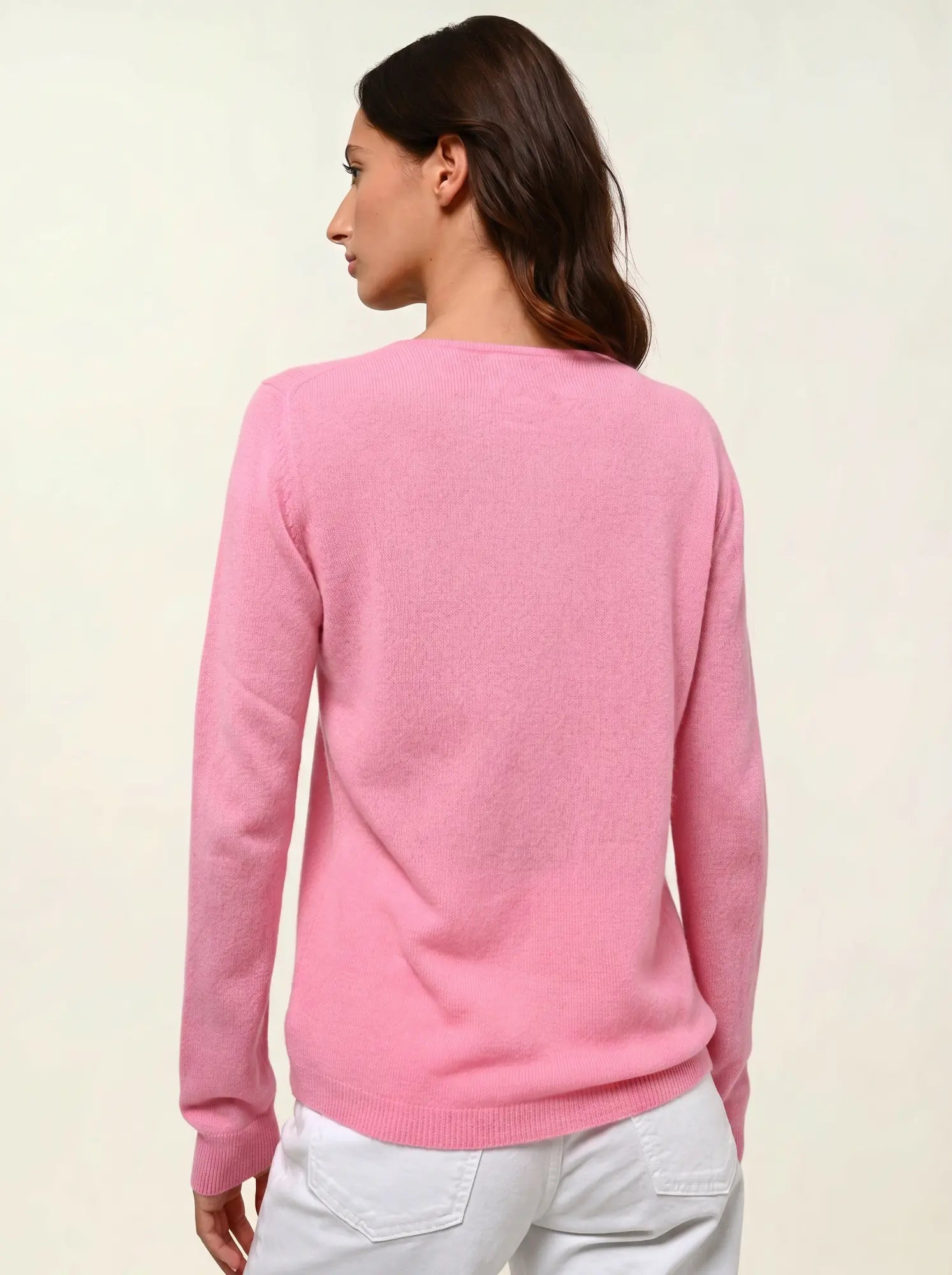 CARON cardigan col rond malabar
