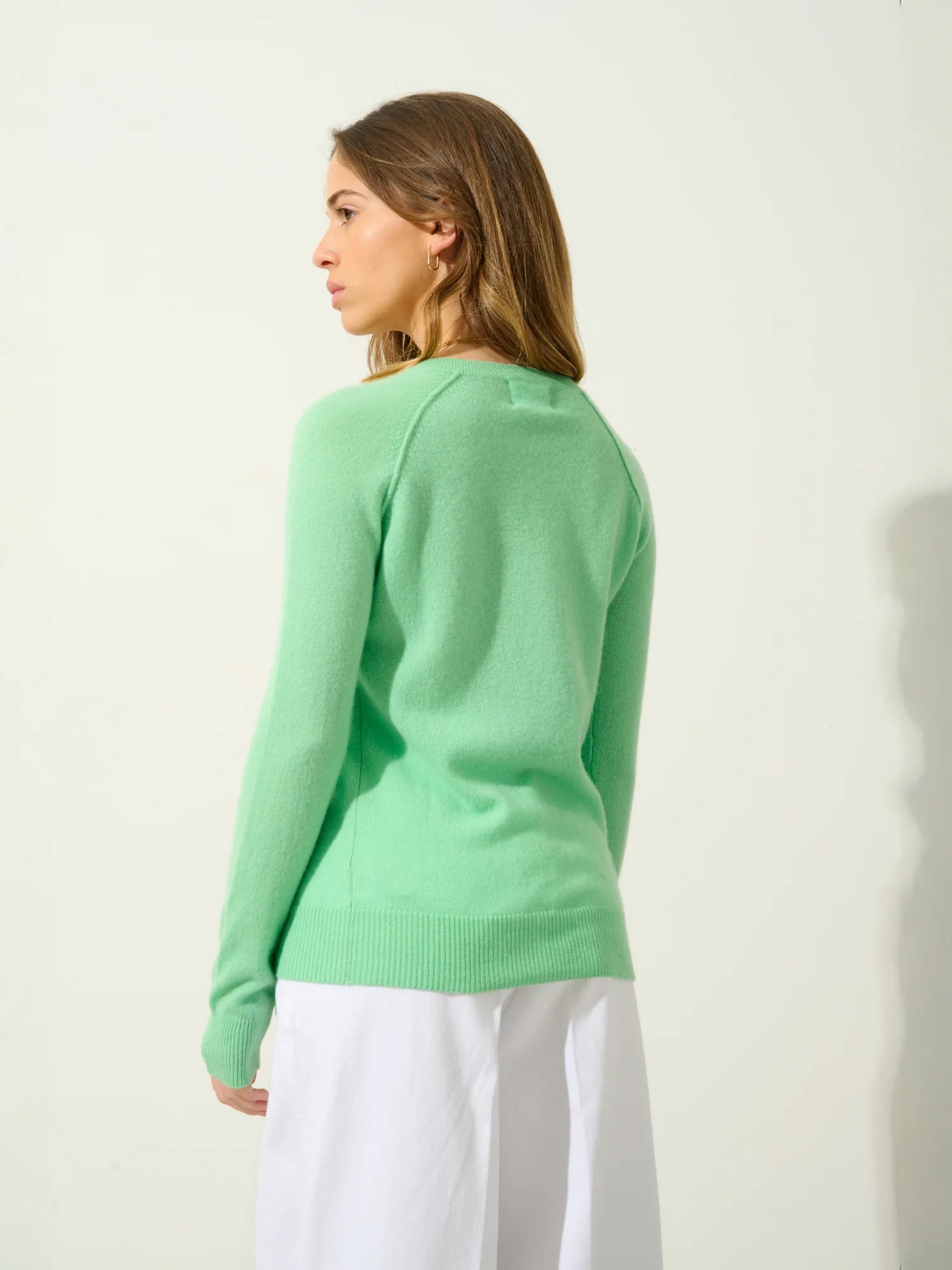 ETRET pull col rond tilleul