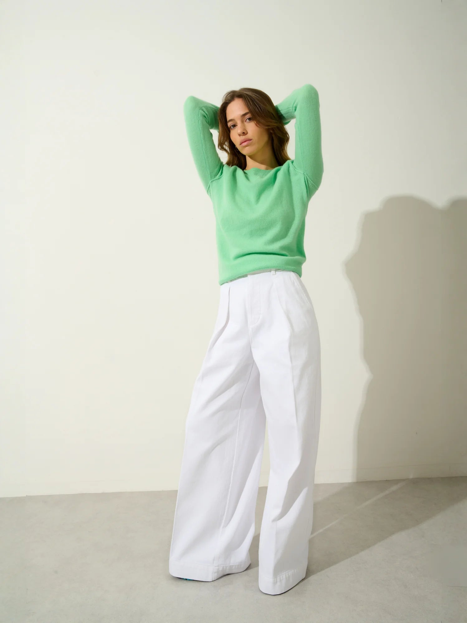 ETRET pull col rond tilleul