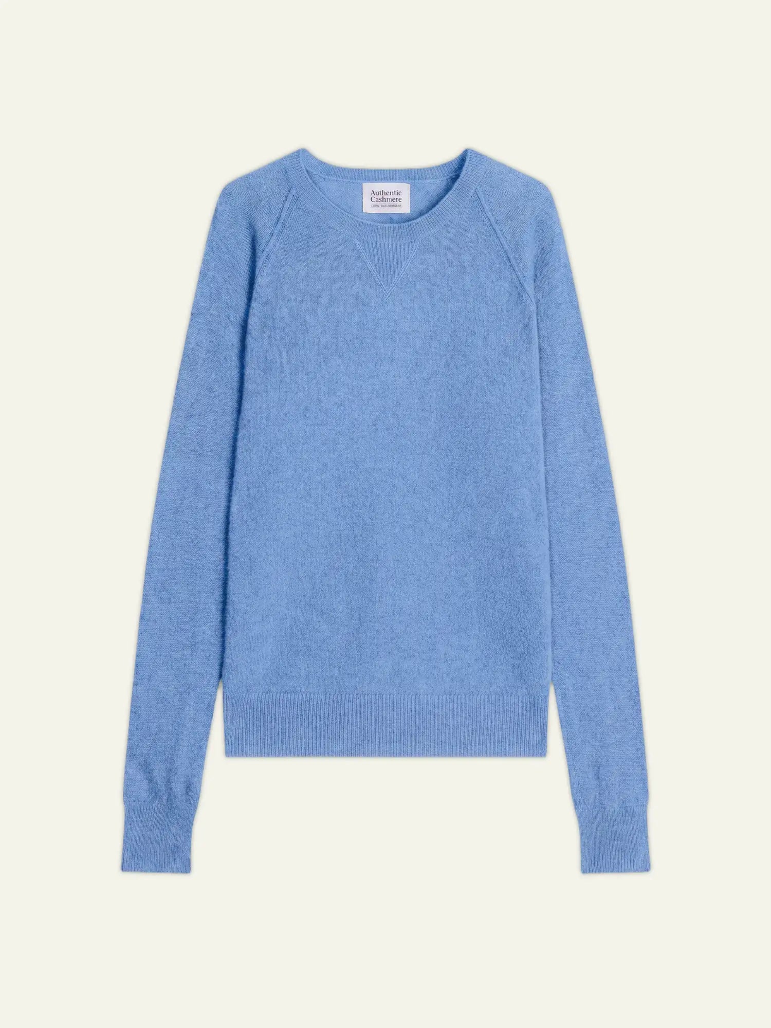 ETRET pull col rond bleu bébé