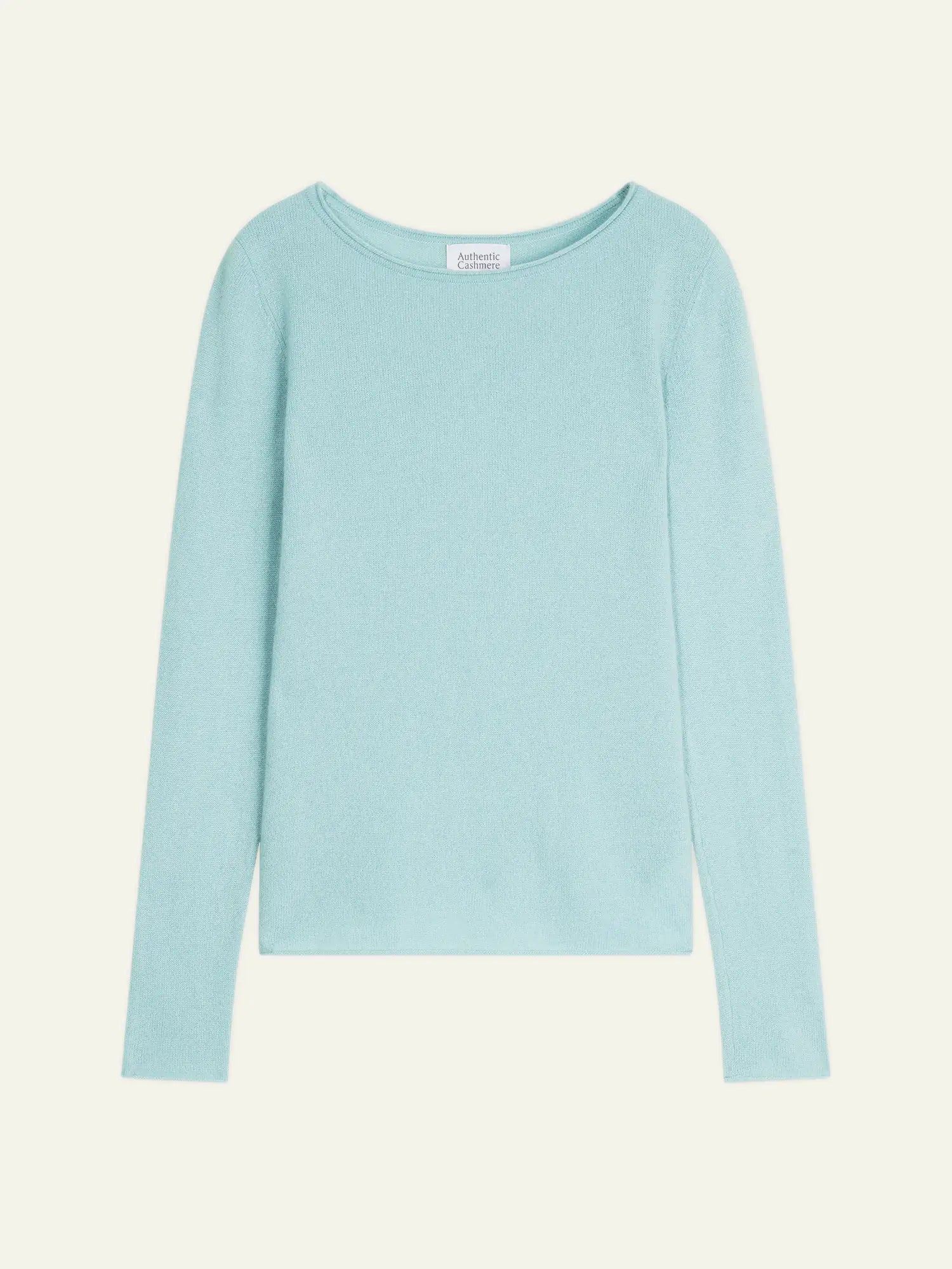 EPÉNA pull col rond aqua