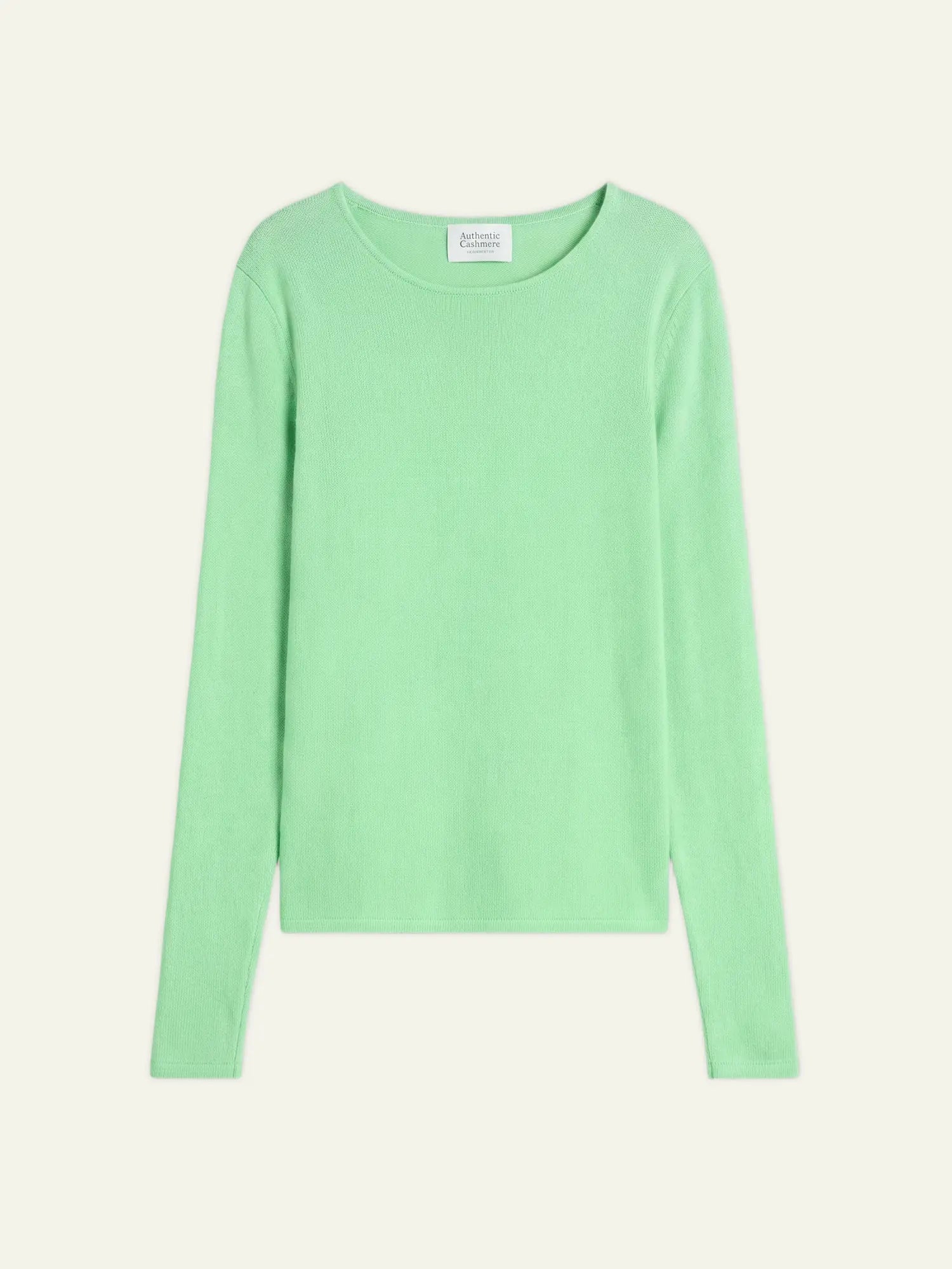 EPÉNA pullover rundhalsausschnitt lindgrün