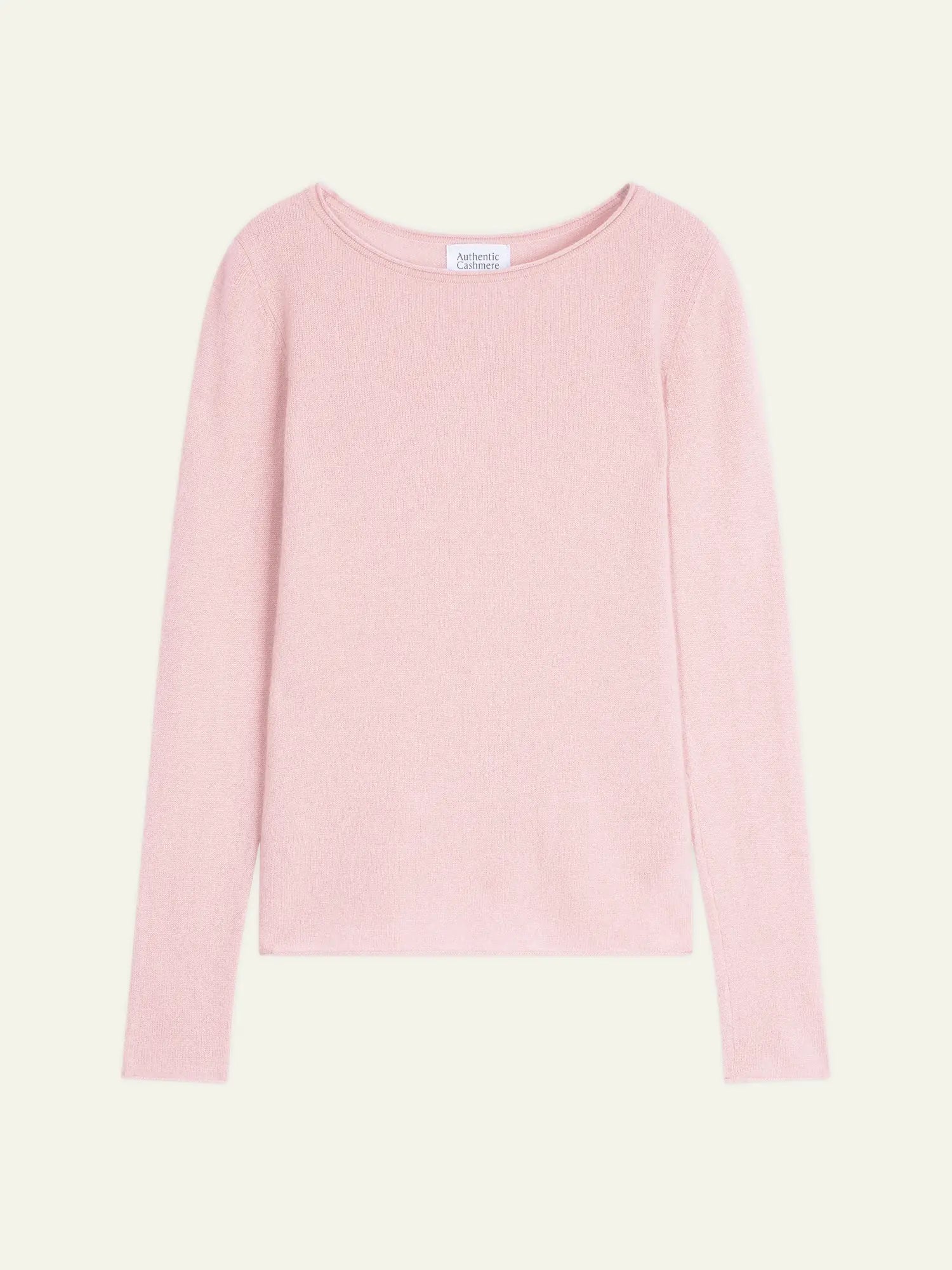 EPÉNA Pullover Rundhalsausschnitt Puderrosa