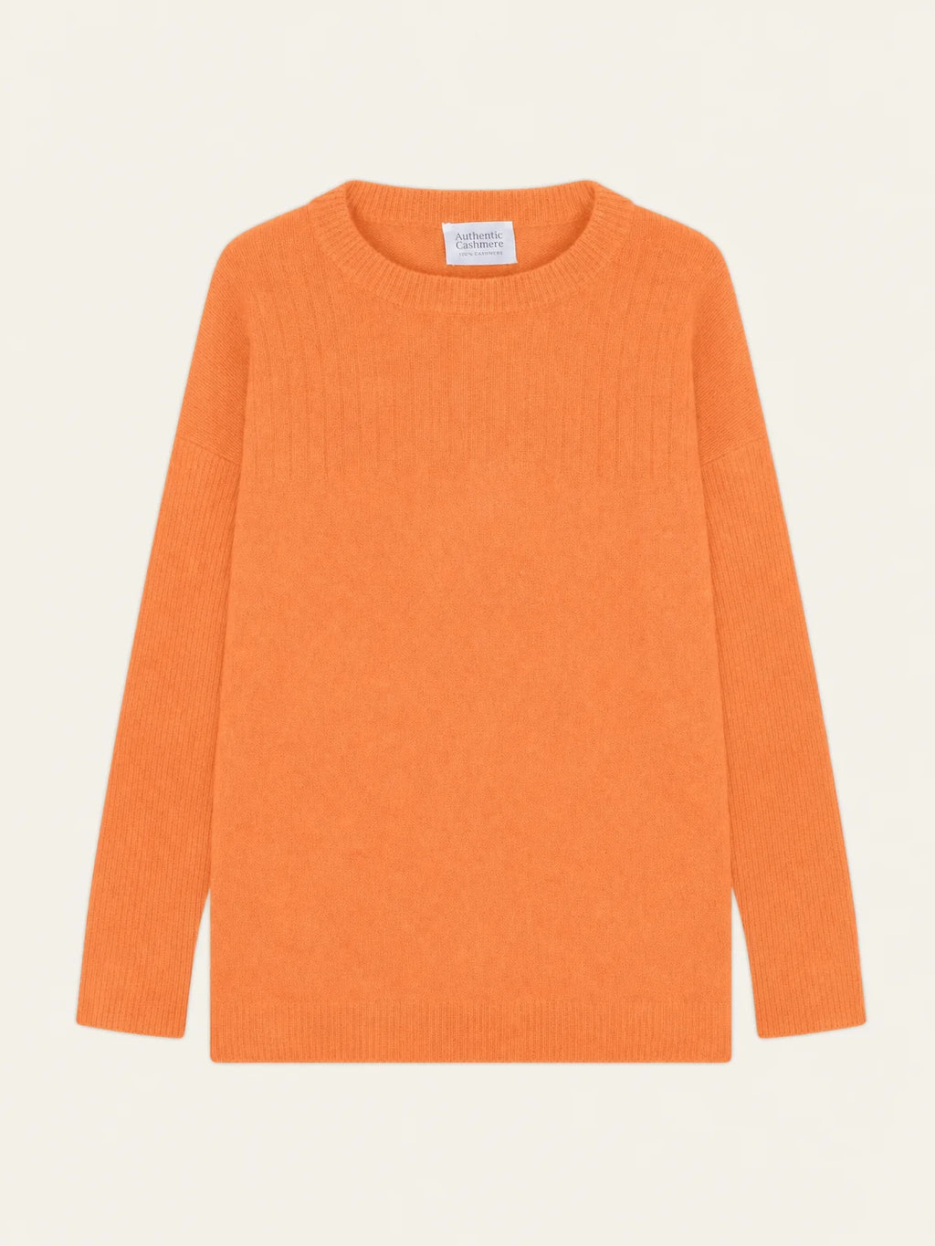 DARIA pull col rond mandarine