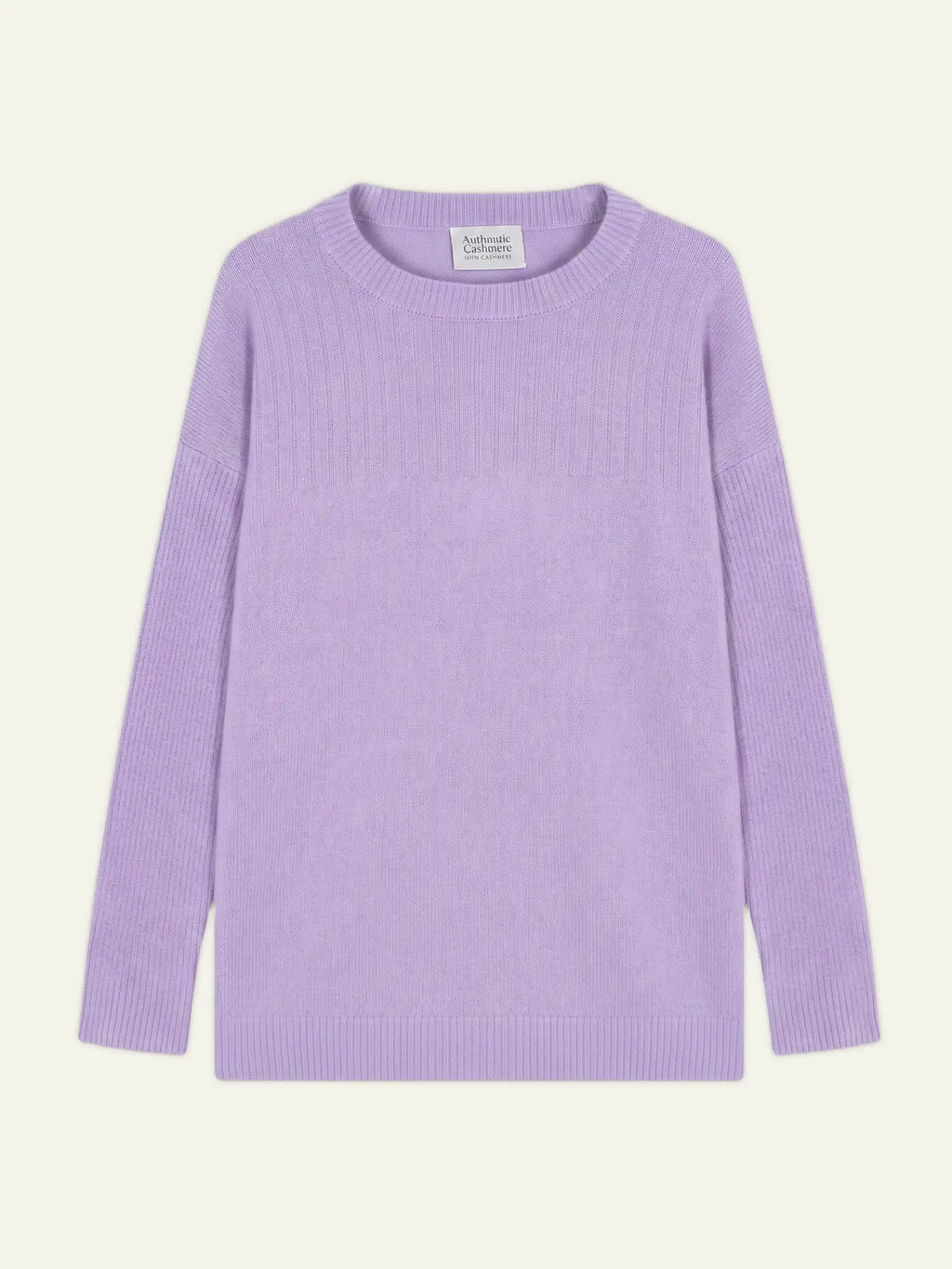 DARIA Pullover Rundhalsausschnitt Malvenfarben