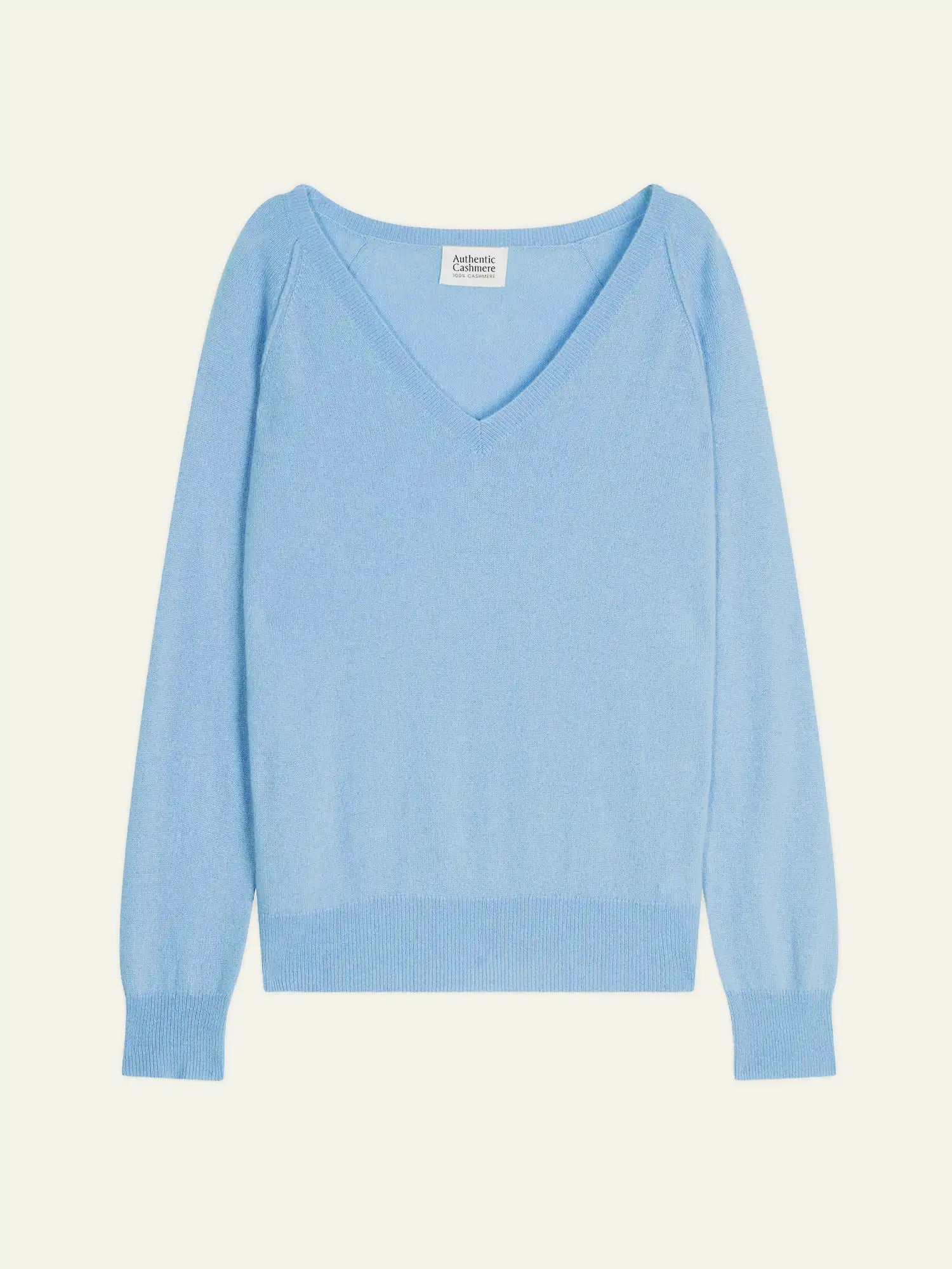 GIUSALET sweater v-neck inca blue