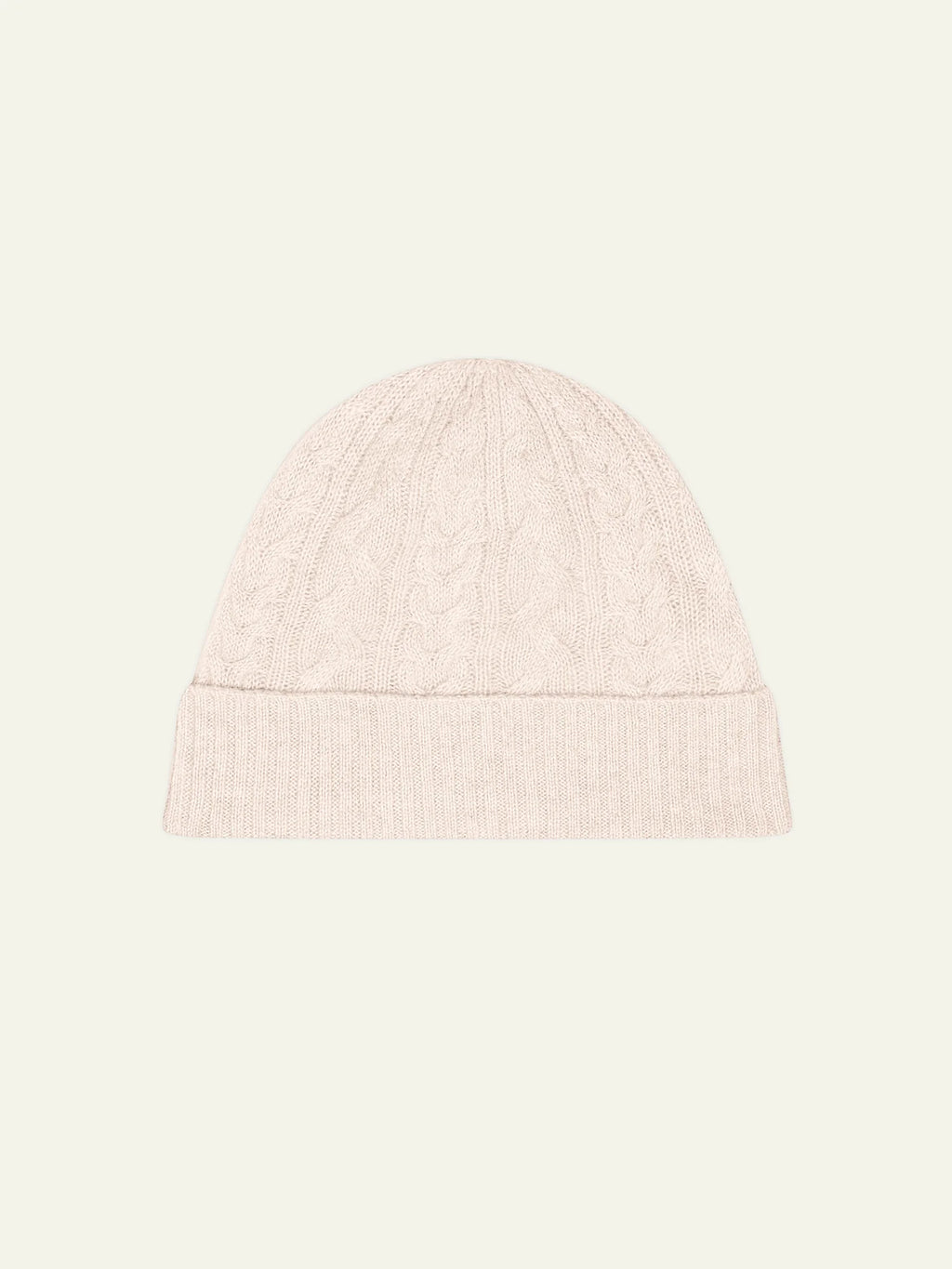SCOTT mütze 4-fädig beige meliert