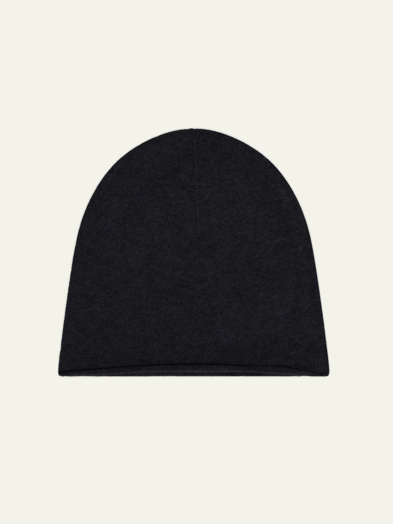 PINIER bonnet noir chiné