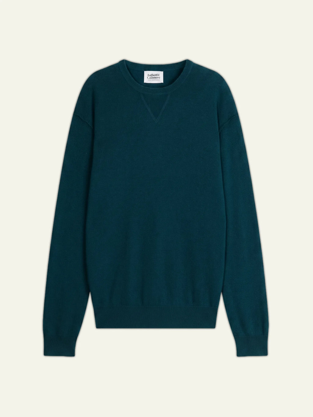 NOLAN sweater crew neck teal green