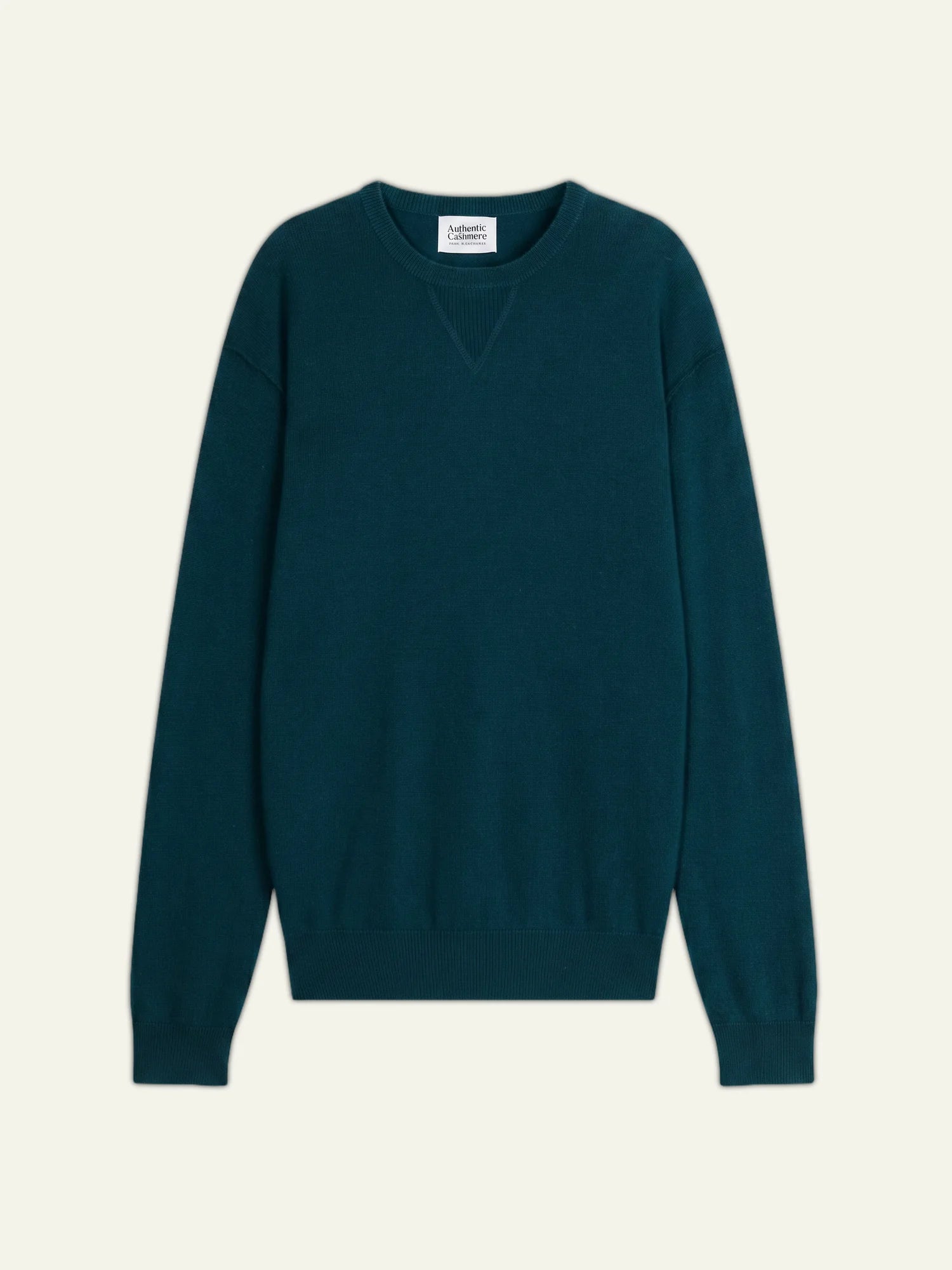 NOLAN sweater crew neck teal green