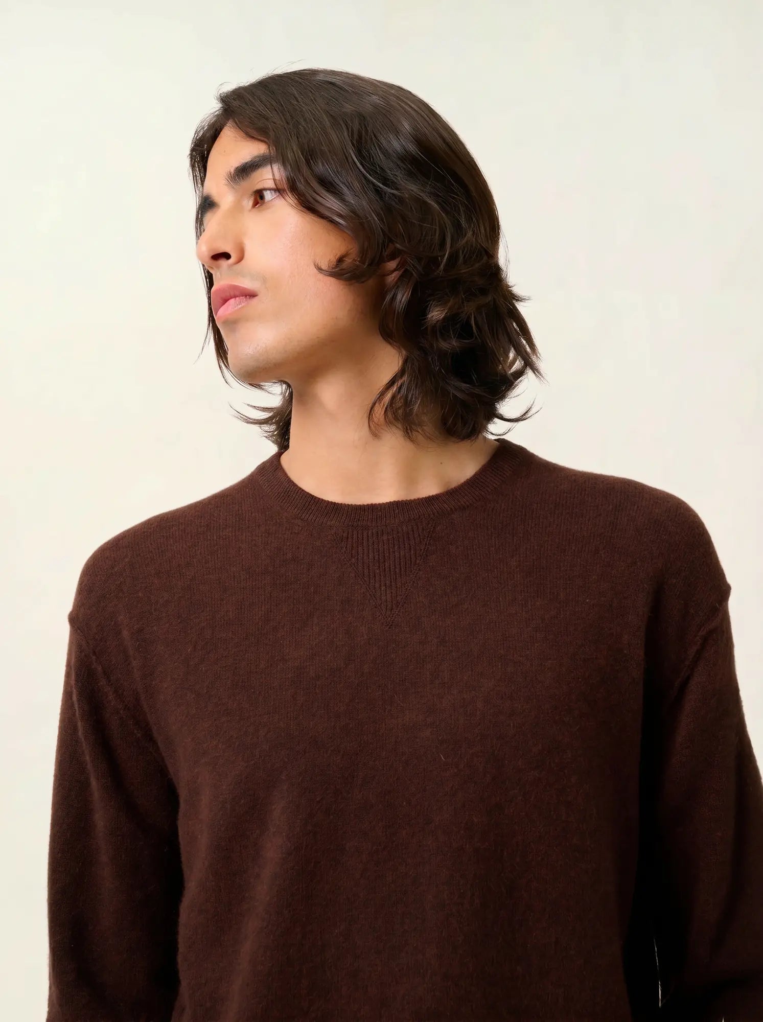 NOLAN pull col rond café