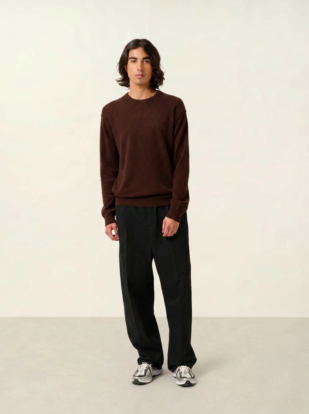 NOLAN pull col rond café