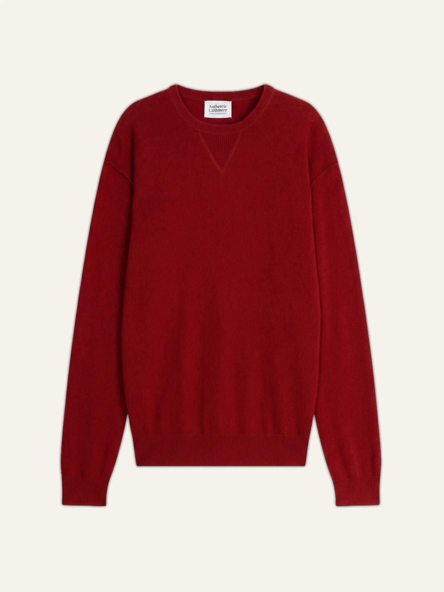 NOLAN sweater crew neck ruby
