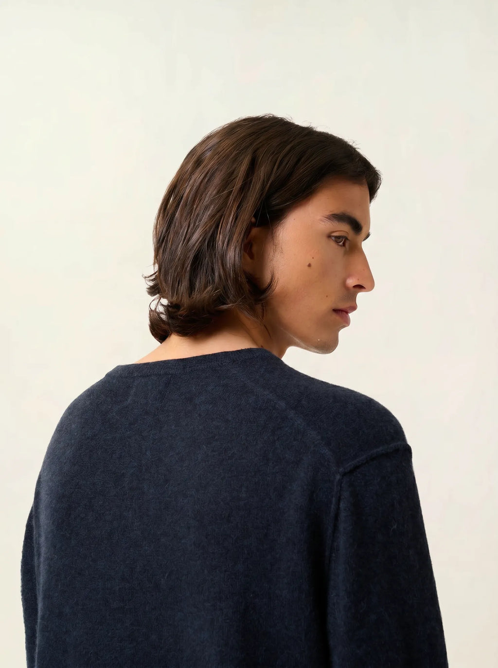 TIMEO pullover v-ausschnitt caviar