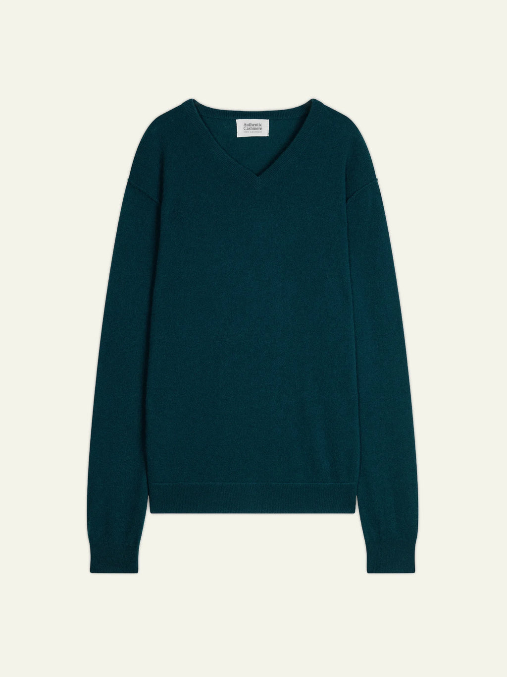TIMEO pullover v-ausschnitt grün petrol