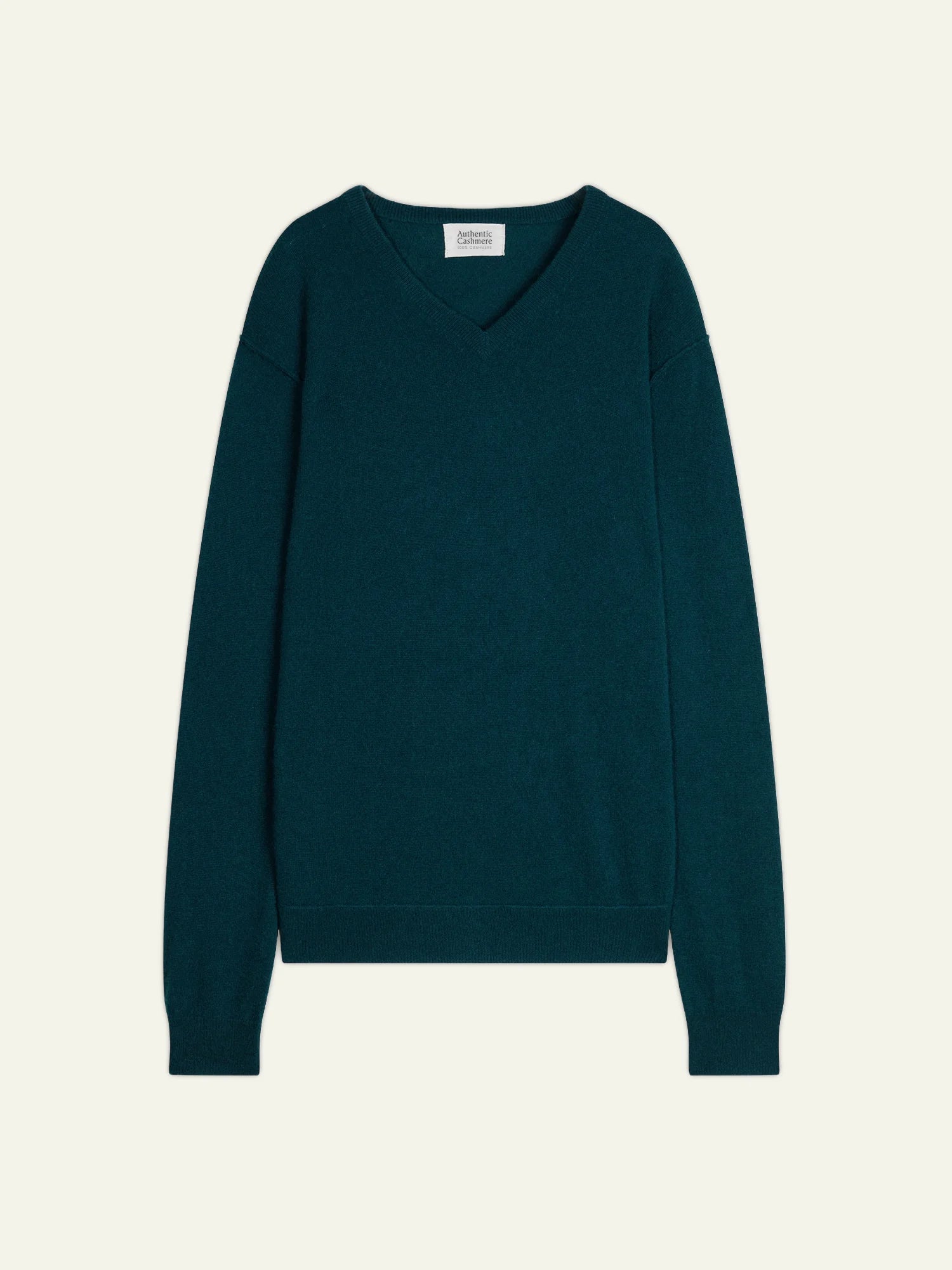 TIMEO pullover v-ausschnitt grün petrol