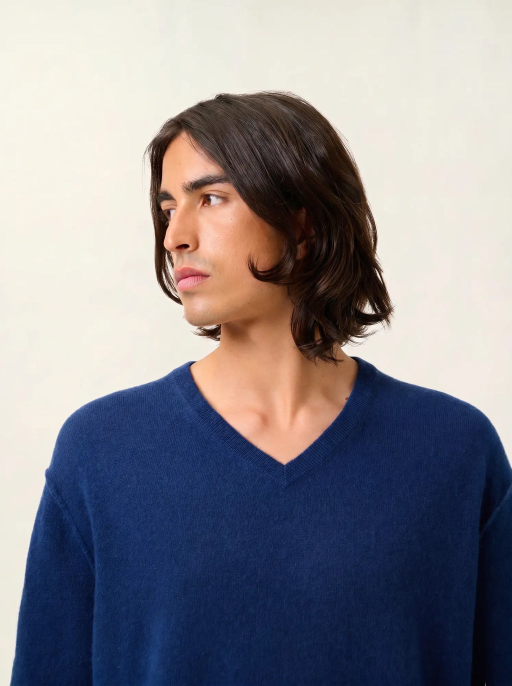 TIMEO pullover v-ausschnitt mitternacht