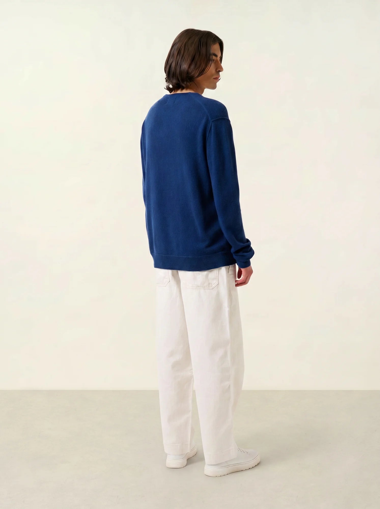 TIMEO pullover v-ausschnitt mitternacht