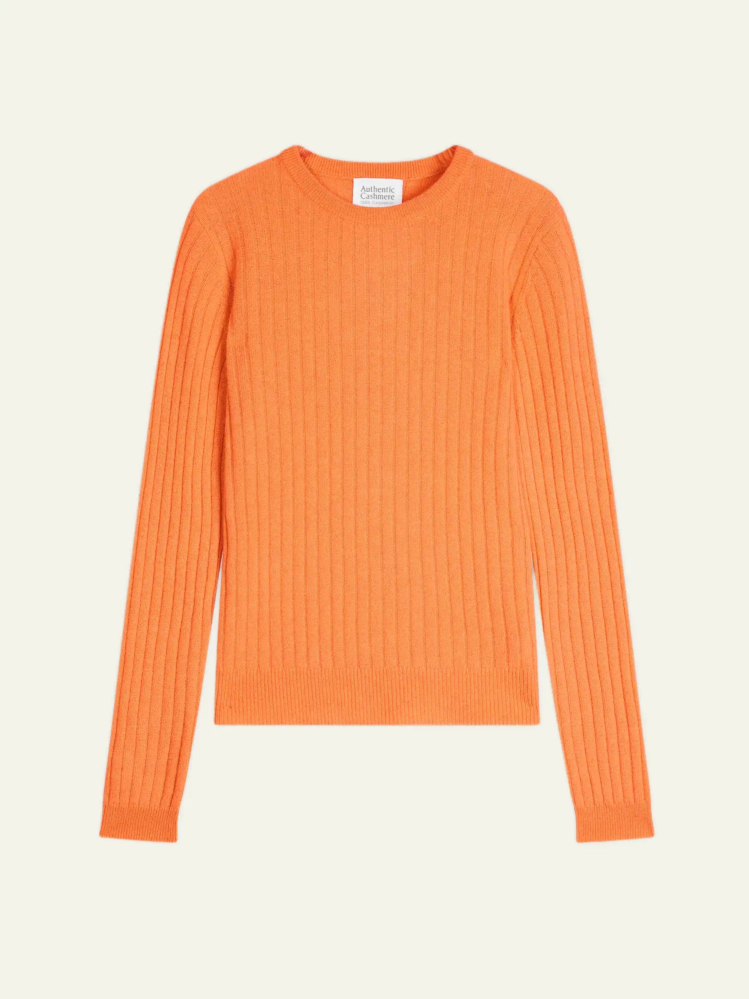BELLA Sweater Crew Neck Tangerine