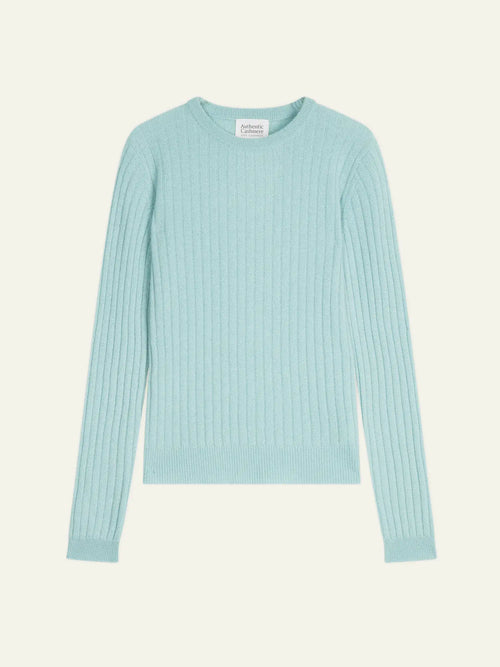 BELLA sweater crew neck aqua
