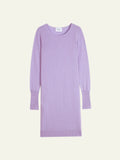 ARMET Robe Col Rond Mauve