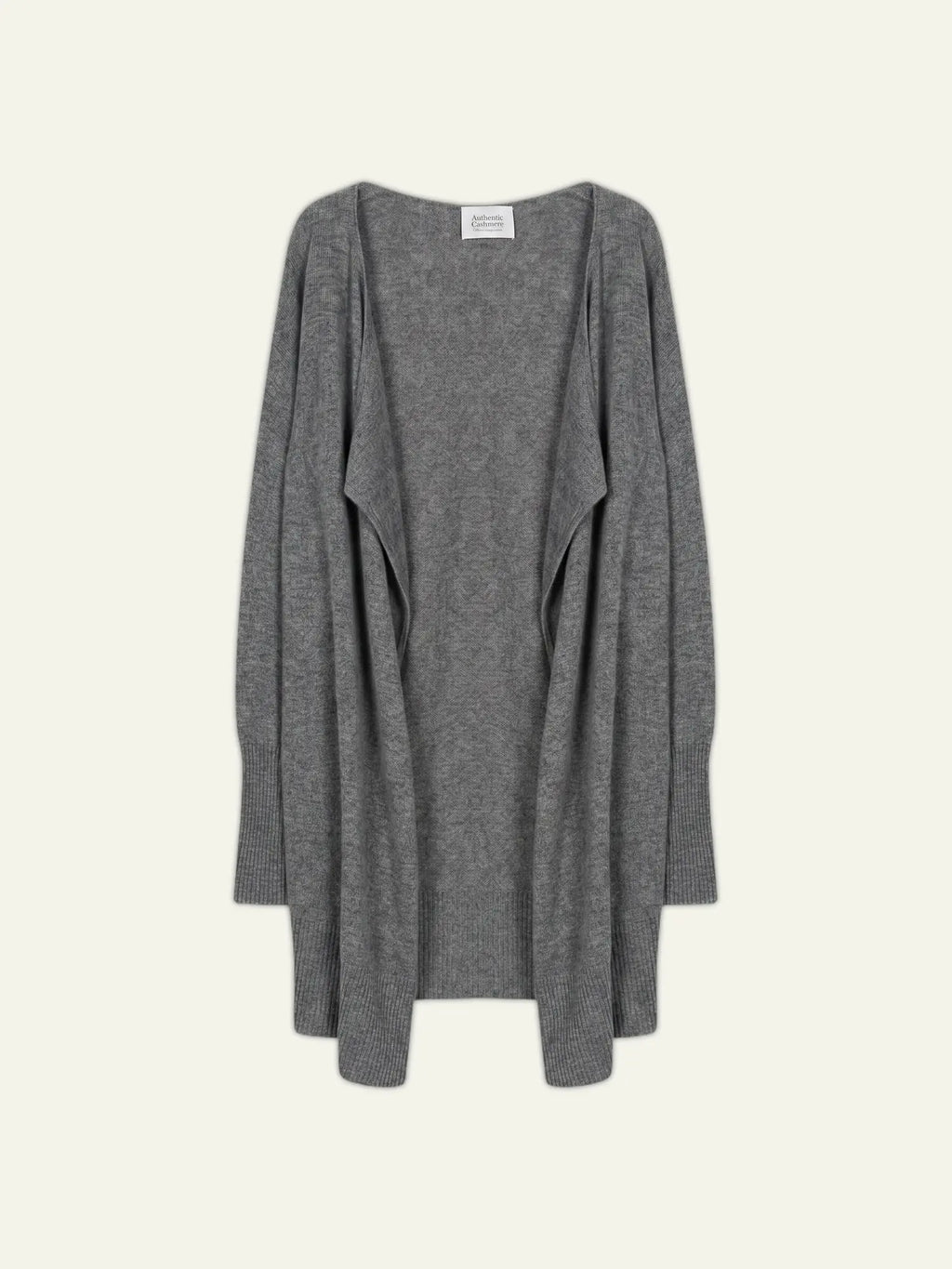 CHÉSERY veste longue flanelle chiné