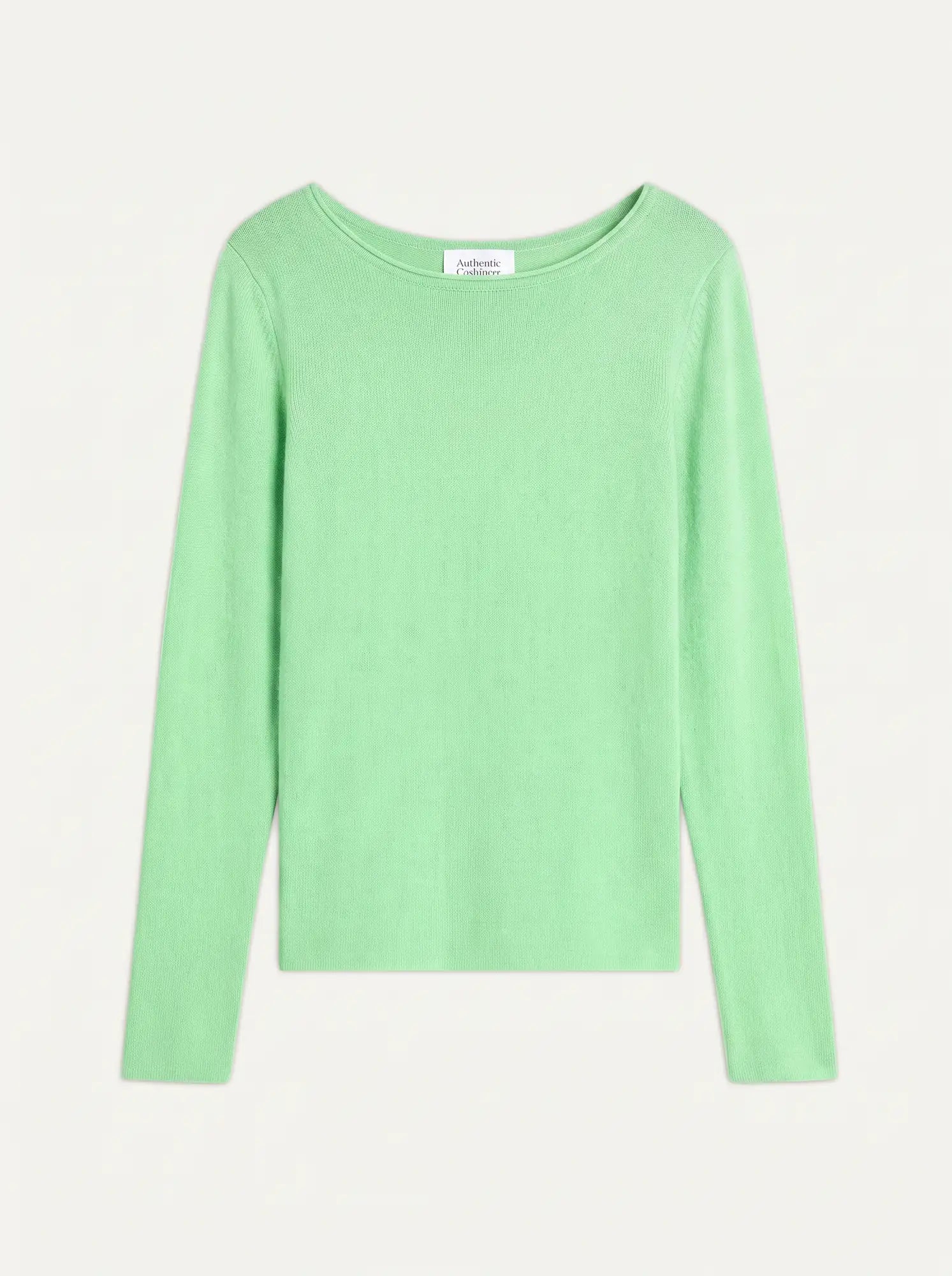 CRIOU pull col bateau tilleul
