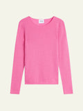 CRIOU Pull Col Bateau Rose