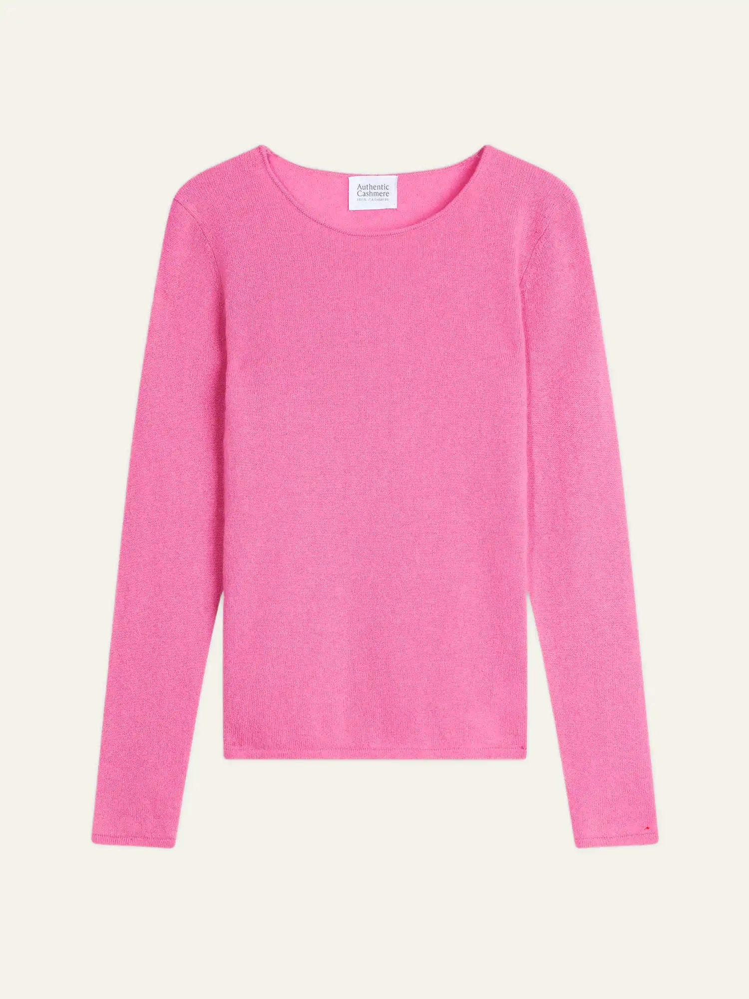 CRIOU pull col bateau rose
