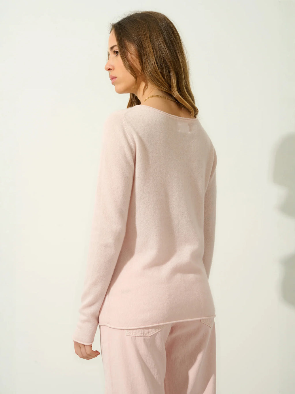 CRIOU pull col bateau poudre