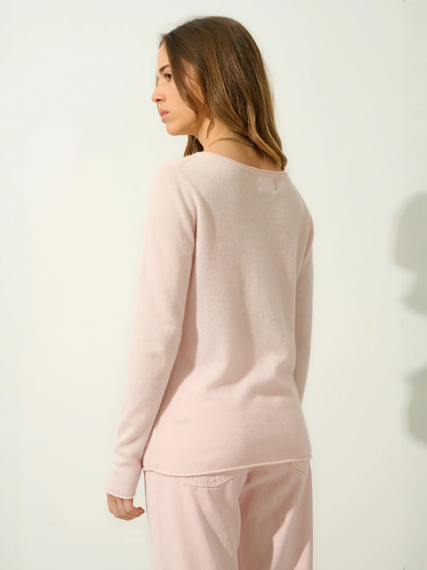 CRIOU pull col bateau poudre