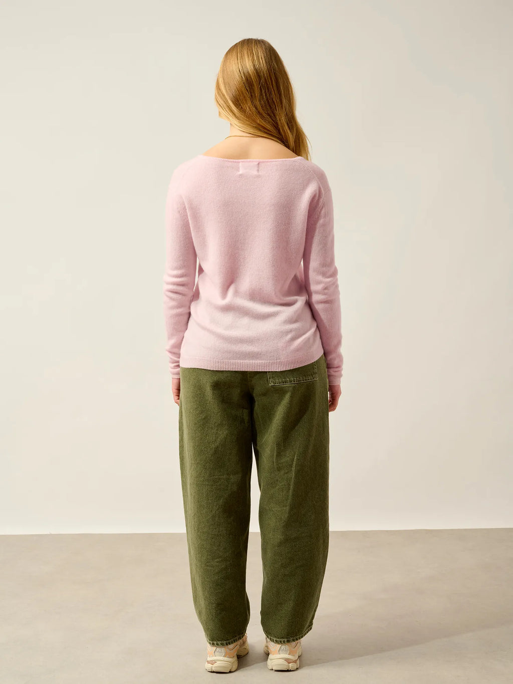 LANFON pull col rond poudre