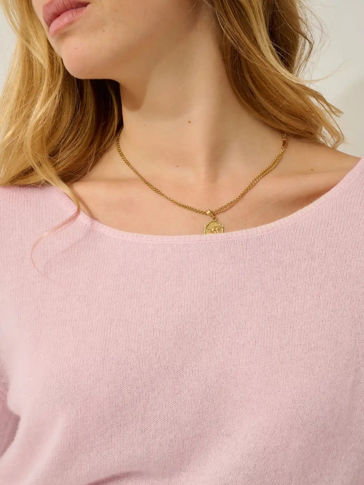 LANFON pull col rond poudre