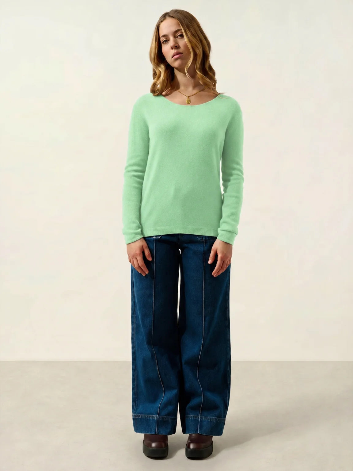 LANFON sweater crew neck linden