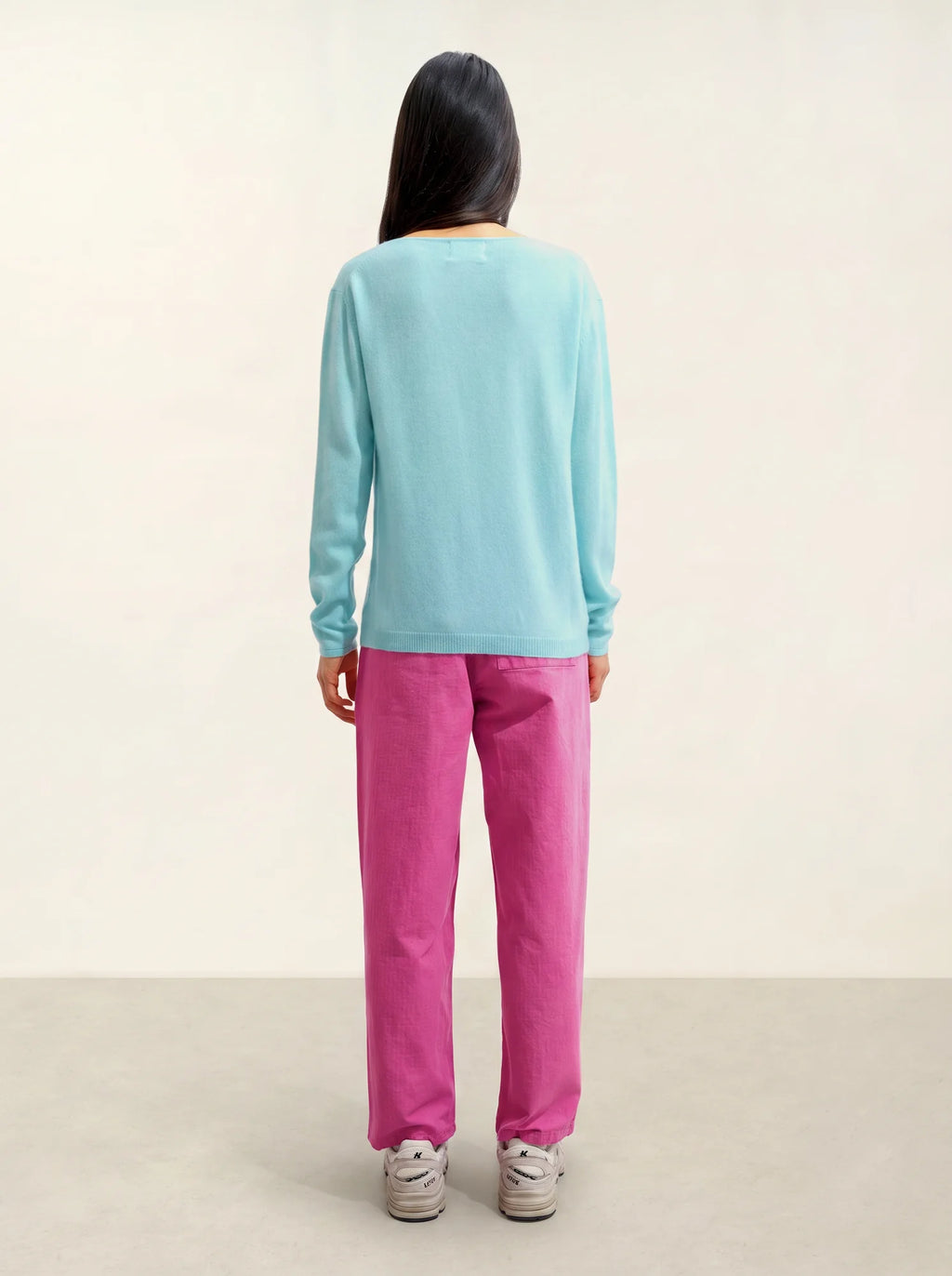 LANFON pull col rond aqua