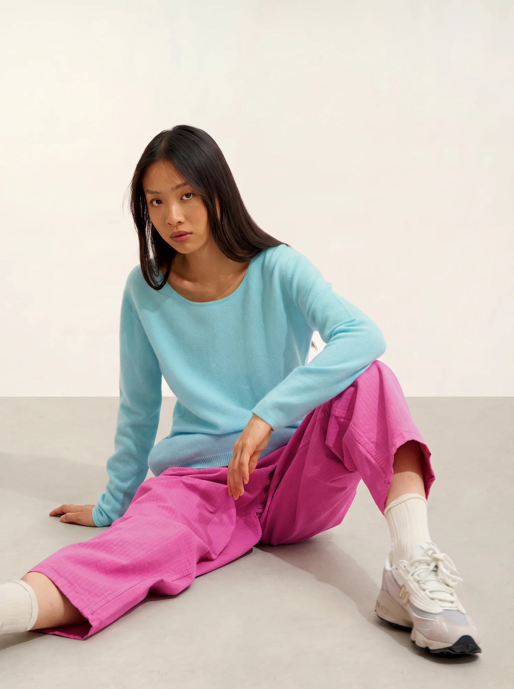LANFON pull col rond aqua