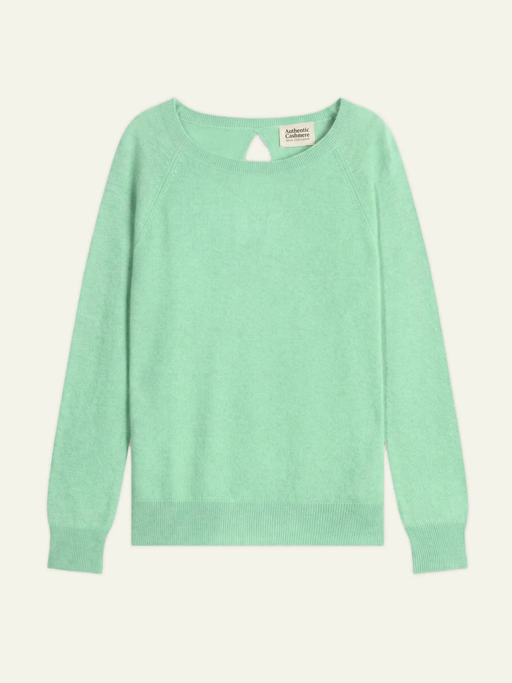 DIBONA sweater boat neck drop back linden