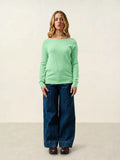 DIBONA sweater boat neck drop back linden