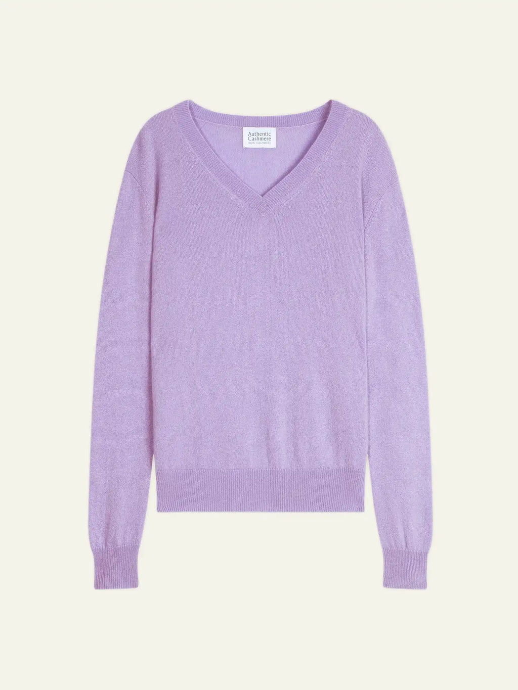 GARDORIA pull col V mauve