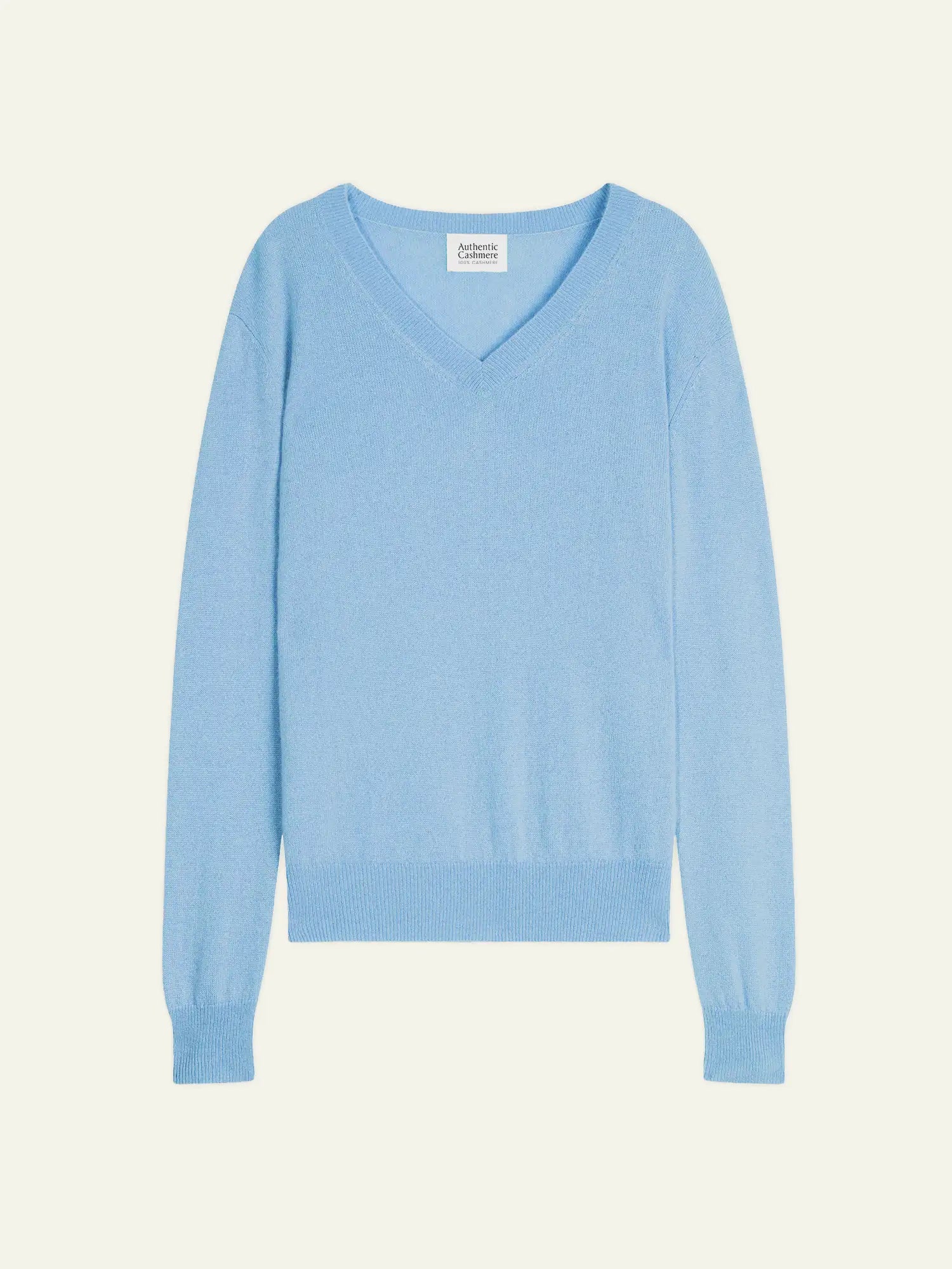 GARDORIA pull col V bleu inca