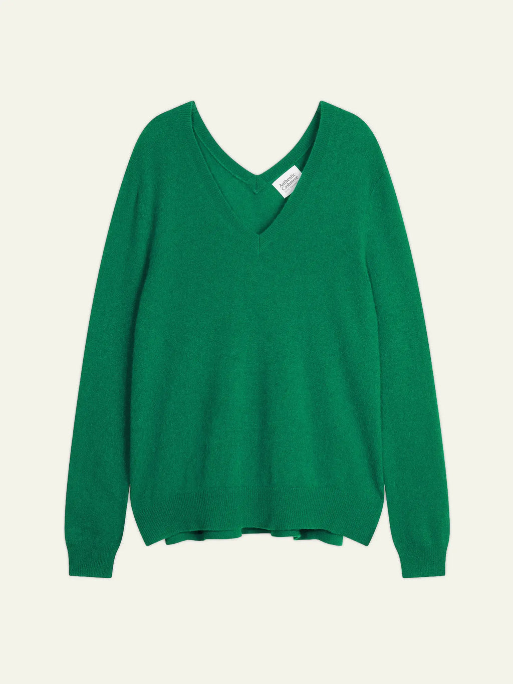 GIEGN pullover v-ausschnitt vorne und hinten minze