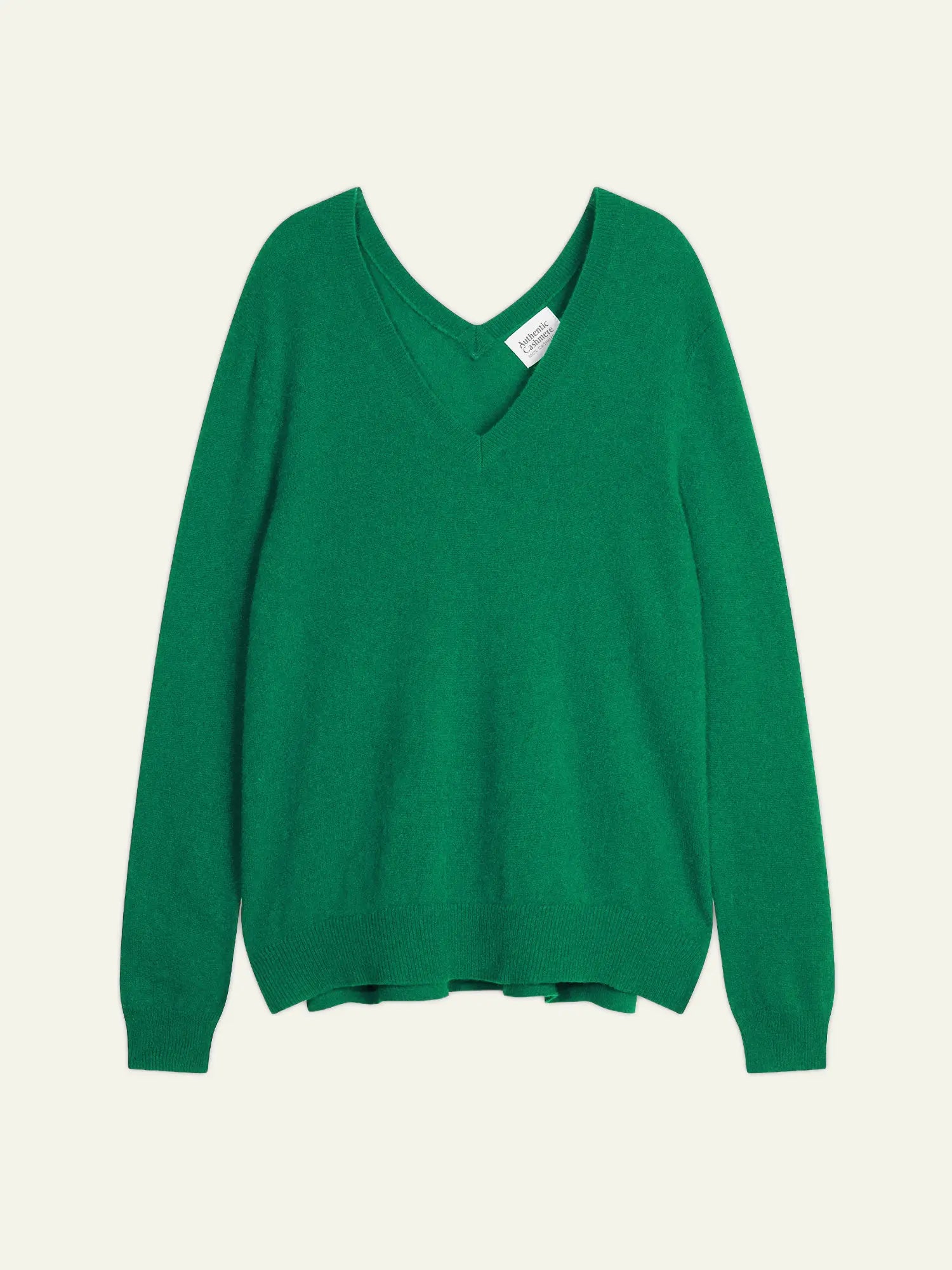 GIEGN pullover v-ausschnitt vorne und hinten minze