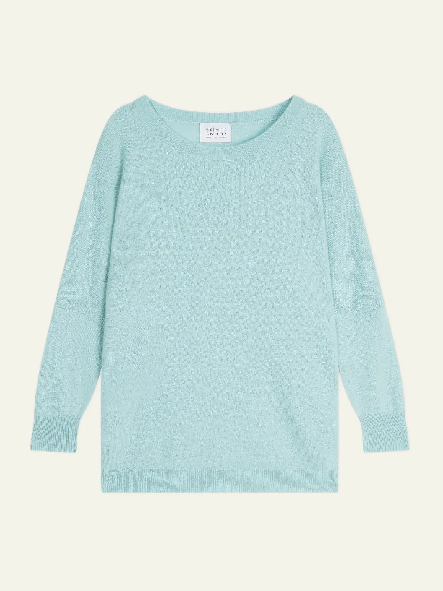 GOLÉON sweater batwing aqua