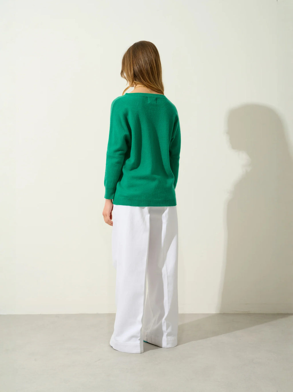 GOLÉON sweater batwing mint